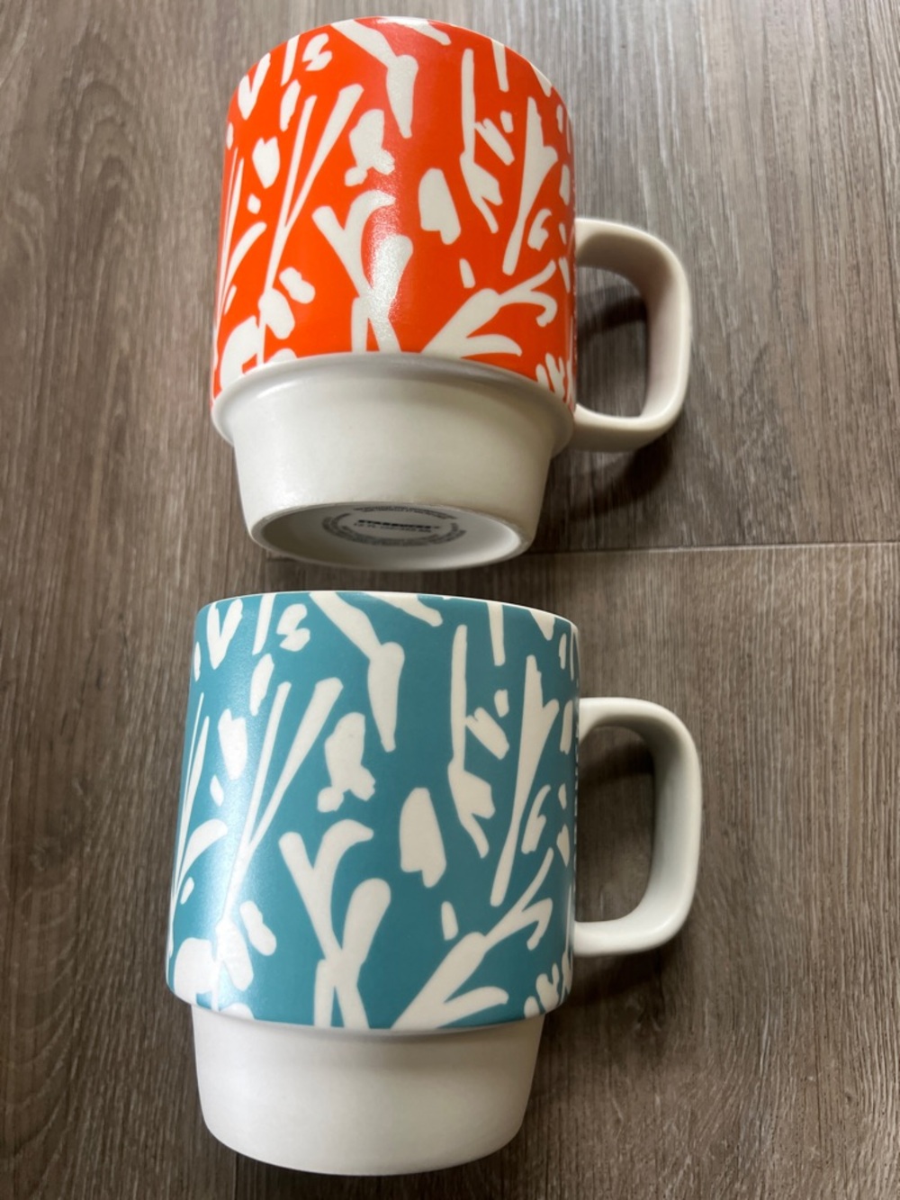Starbucks Set of 2 Stackable Mugs - Picture 5 of 8